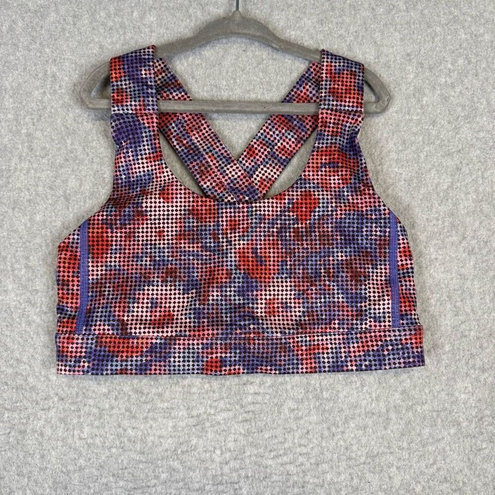 Lululemon All Sport Bra III Size 4 Color CHFD Med Support Full On Luxtreme